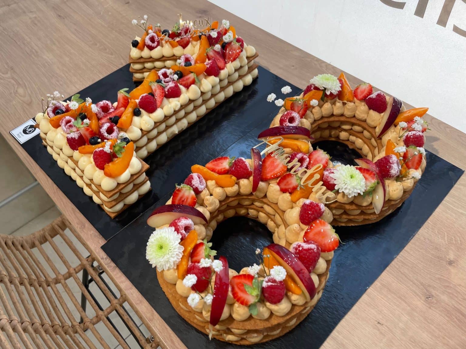 Number Cake / Letter Cake chez Maison Béga à Castres 81